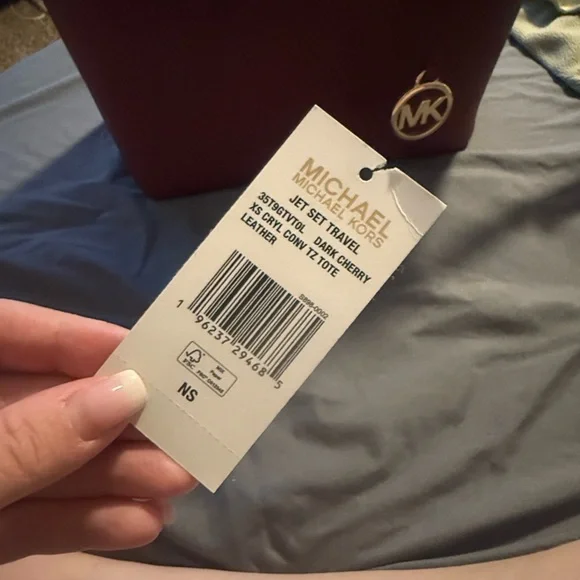 Michael Kors Deep Red Satchel - Picture 2 of 6